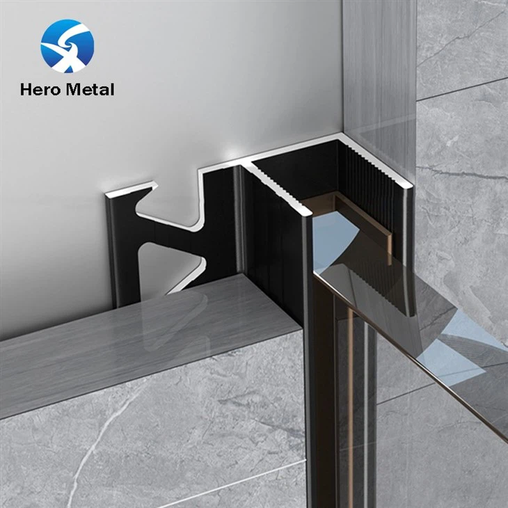 Aluminium Bathroom Profiles For Shower (5)