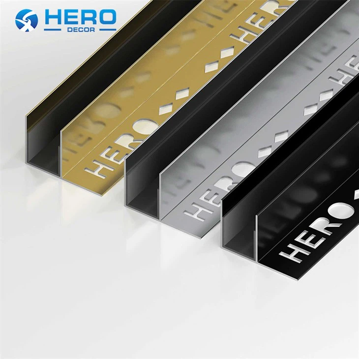 Профиль из анодированного алюминия F-образной формы