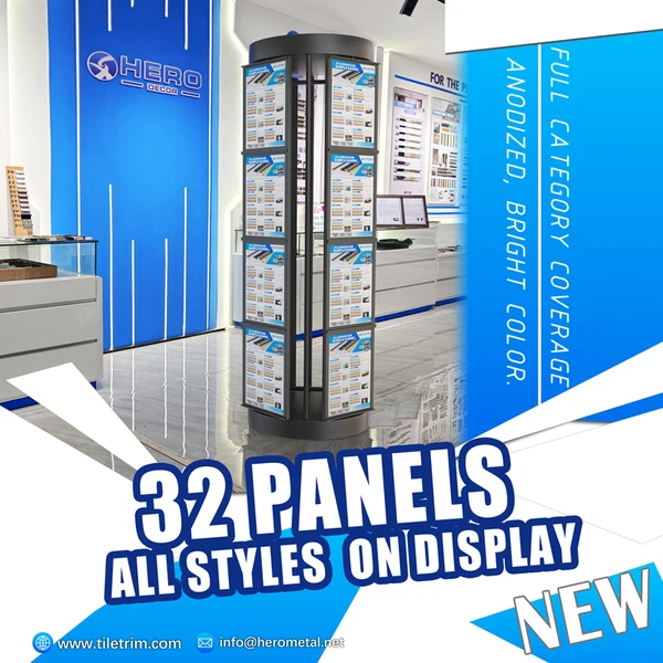 hero metal led profile sample display hero metal led profile sample display